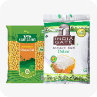 Rice, Dal & Atta